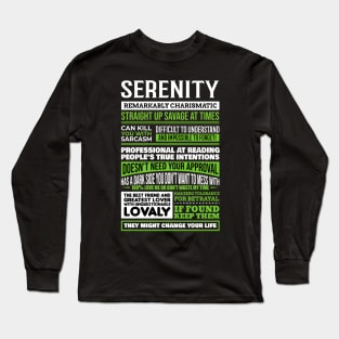 Serenity Long Sleeve T-Shirt